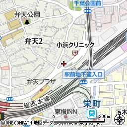 千葉県千葉市中央区弁天2丁目22周辺の地図