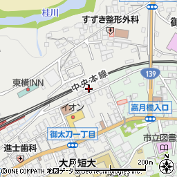 中嶋飯店周辺の地図