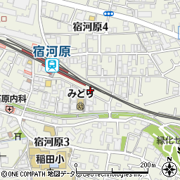 有限会社熊谷化学川崎店周辺の地図