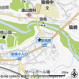 山梨県大月市猿橋町猿橋47周辺の地図