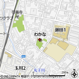 法徳寺　桜花浄苑周辺の地図