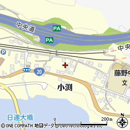 神奈川県相模原市緑区小渕2248周辺の地図
