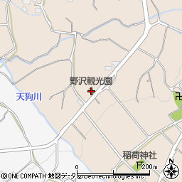 野澤観光園周辺の地図
