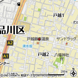 マルニ靴店周辺の地図