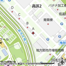 千葉青果株式会社　果実部周辺の地図