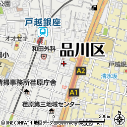 あい薬局 戸越銀座店周辺の地図