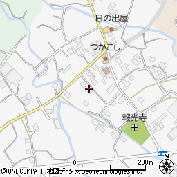 山梨県笛吹市御坂町大野寺756周辺の地図