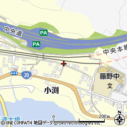 神奈川県相模原市緑区小渕2241周辺の地図