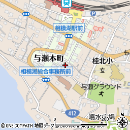 神奈川県相模原市緑区与瀬907周辺の地図