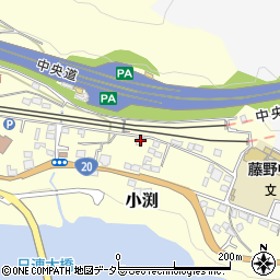 神奈川県相模原市緑区小渕2245-1周辺の地図