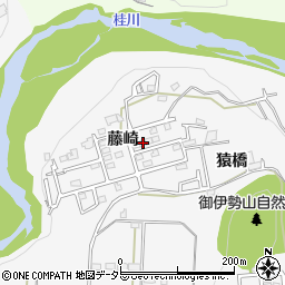 山梨県大月市猿橋町藤崎98-16周辺の地図