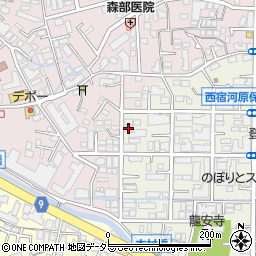 佐藤硝子店周辺の地図
