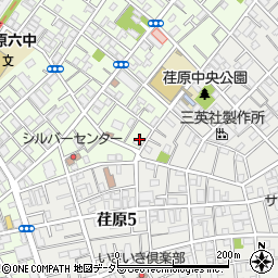 松井牛肉店周辺の地図