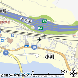 神奈川県相模原市緑区小渕2252-1周辺の地図