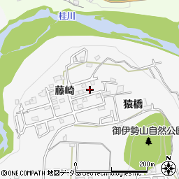 山梨県大月市猿橋町藤崎98-13周辺の地図