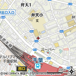 セレモ千葉駅北口ホール周辺の地図