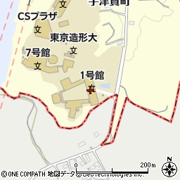 東京造形大学周辺の地図