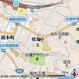 神奈川県相模原市緑区与瀬881周辺の地図