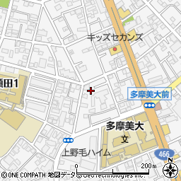 東京都世田谷区瀬田1丁目17-24周辺の地図