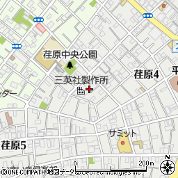 東京都品川区荏原5丁目2周辺の地図