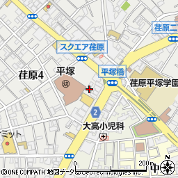 都民住宅ラフィネ武蔵小山周辺の地図