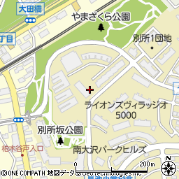 東京都八王子市別所1丁目41周辺の地図