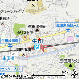 ひろ寿司 本店周辺の地図