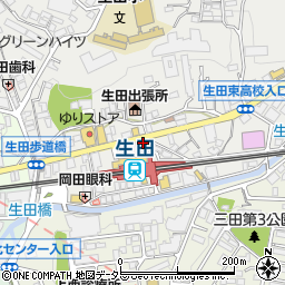 ひろ寿司 本店周辺の地図