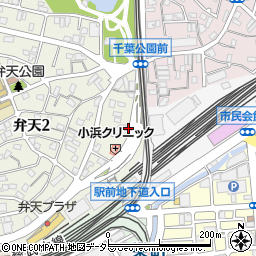 千葉県千葉市中央区弁天2丁目20-37周辺の地図