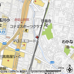 東京都世田谷区瀬田1丁目30-3周辺の地図