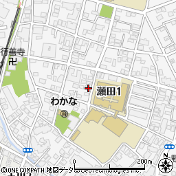 東京都世田谷区瀬田1丁目14-20周辺の地図