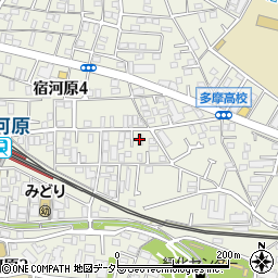 第２フラッツ京明周辺の地図