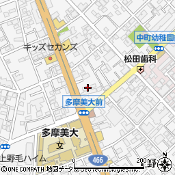 日本経済新聞販売店世田谷区ＮＳＮ上野毛周辺の地図