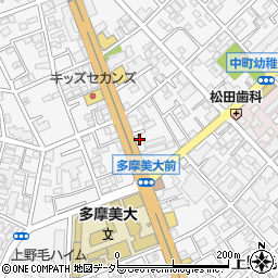 オープンレジデンス上野毛Ｎ棟Ｎ周辺の地図
