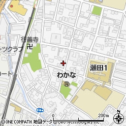 東京都世田谷区瀬田1丁目13-24周辺の地図