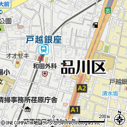 青井整骨院周辺の地図