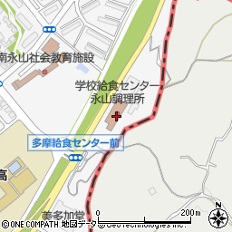 学校給食センター永山調理所周辺の地図