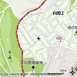 神奈川県川崎市麻生区向原2丁目11周辺の地図