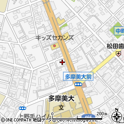 東京都世田谷区瀬田1丁目21周辺の地図