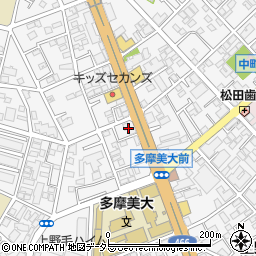 東京都世田谷区瀬田1丁目21周辺の地図