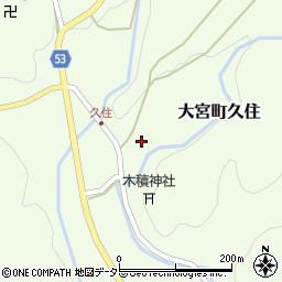 久住公民館周辺の地図