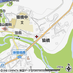 山梨県大月市猿橋町猿橋376周辺の地図