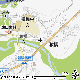 山梨県大月市猿橋町猿橋373周辺の地図