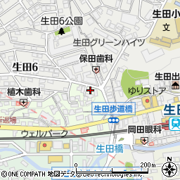 下田寿司周辺の地図