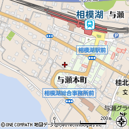 神奈川県相模原市緑区与瀬853周辺の地図