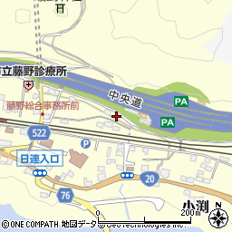 神奈川県相模原市緑区小渕2258-1周辺の地図