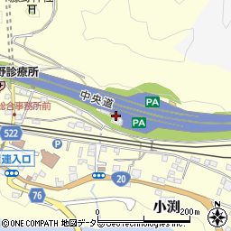神奈川県相模原市緑区小渕2256-2周辺の地図
