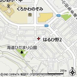 神奈川県川崎市麻生区はるひ野2丁目35周辺の地図