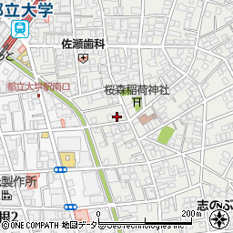 東京都目黒区平町1丁目24-7周辺の地図