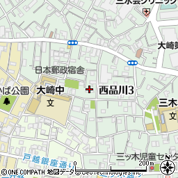 おそうじ本舗大崎店周辺の地図
